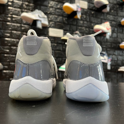 Jordan 11 Retro Cool Grey (2021) Gently Enjoyed (Used) - Grade School 5 - High Sneaker - Jordan - Jawns on Fire - sneakers