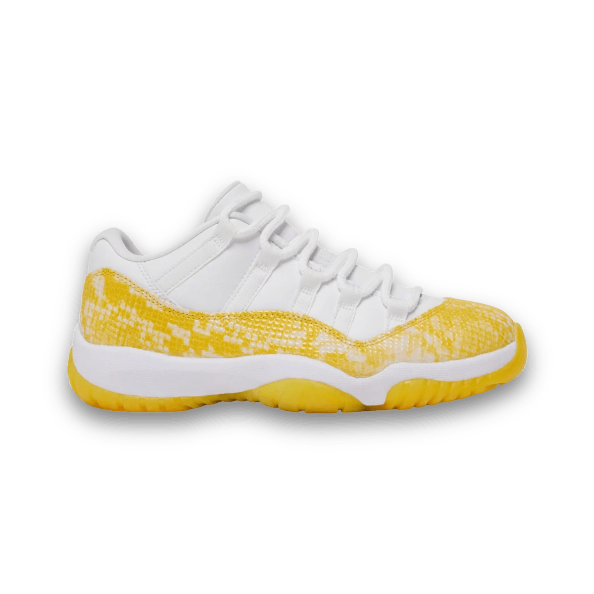 Jordan 11 Retro Low Yellow Snakeskin - Women - Low Sneaker - Jordan - Jawns on Fire