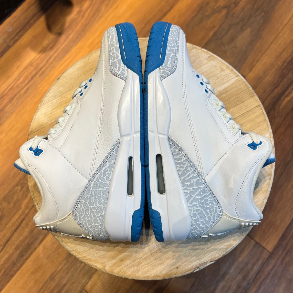 Jordan 3 Retro Harbor Blue - Gently Enjoyed (Used) Women 11 - Mid Sneaker - Jawns on Fire Sneakers & Streetwear