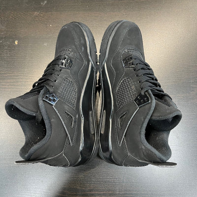 Jordan 4 Retro 'Black Cat' - Gently Enjoyed (Used) Grade School 7 - Mid Sneaker - Jawns on Fire Sneakers & Streetwear
