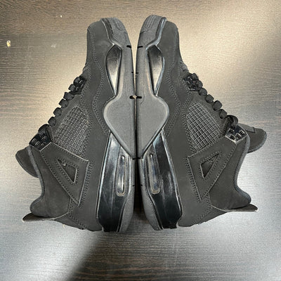 Jordan 4 Retro 'Black Cat' - Gently Enjoyed (Used) Grade School 7 - Mid Sneaker - Jordan - Jawns on Fire - sneakers