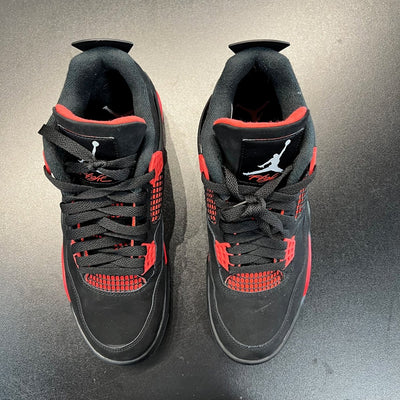 Jordan 4 Retro Red Thunder - Gently Enjoyed (Used) Men 9.5 - Mid Sneaker - Jawns on Fire Sneakers & Streetwear