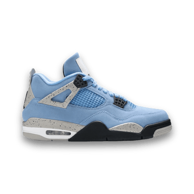 Jordan 4 Retro University Blue - Gently Enjoyed (Used) Men 8.5 - Discolored - Mid Sneaker - Jawns on Fire Sneakers & Streetwear