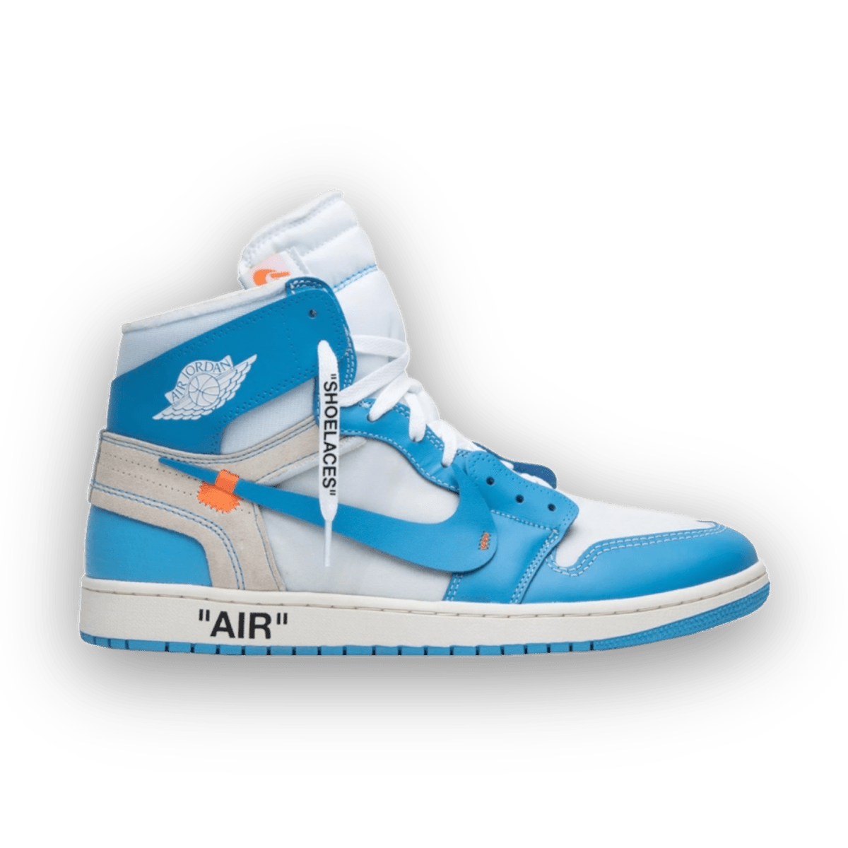 Off-White x Air Jordan 1 Retro High OG 'UNC' - Gently Enjoyed (Used) Men 12 - High Sneaker - Jawns on Fire Sneakers & Streetwear