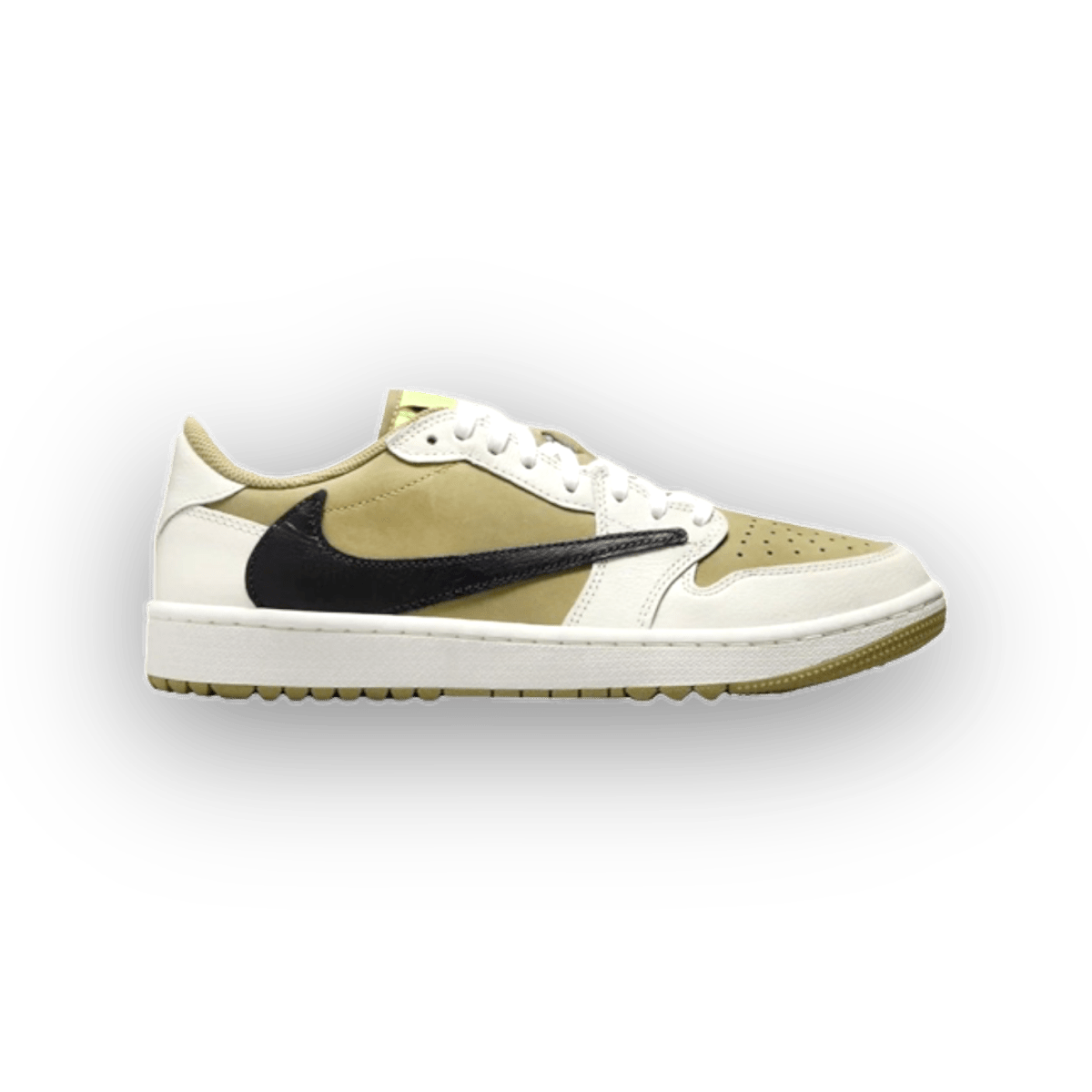 Travis Scott x Air Jordan 1 Low Golf 'Neutral Olive' - Low Sneaker - Jawns on Fire Sneakers & Streetwear