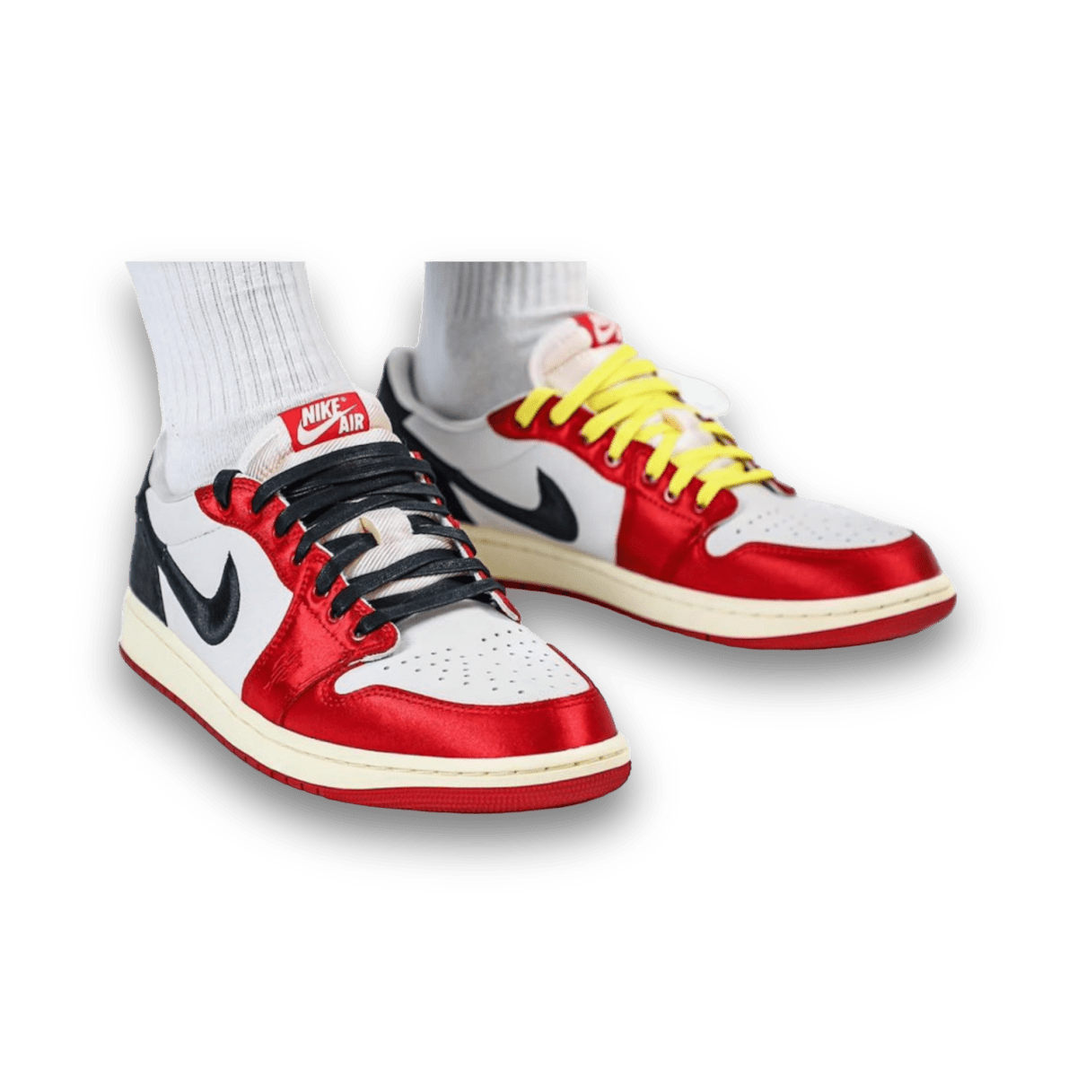 Trophy Room x Air Jordan 1 Retro Low OG SP - Low Sneaker - Jawns on Fire Sneakers & Streetwear