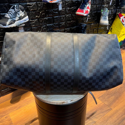 Louis Vuitton Damier Cobalt Keepall Bandouliere Bag - Gently Enjoyed - Back Pack - Jawns on Fire Sneakers & Streetwear