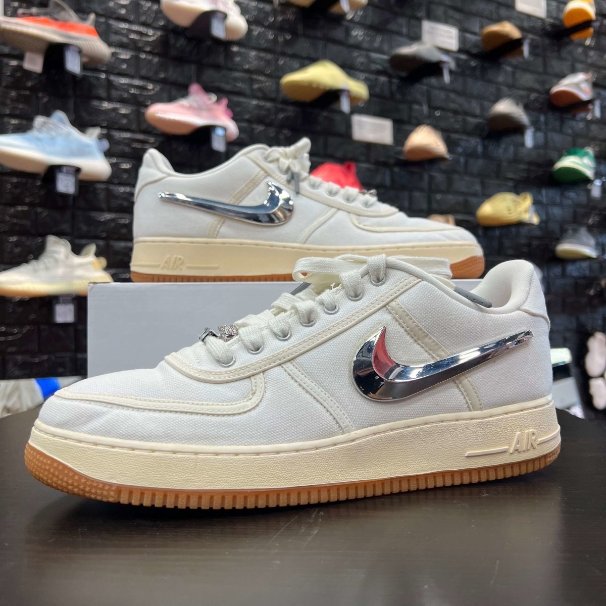 Air Force 1 Low Travis Scott Sail - Gently Enjoyed (Used) Men 11 - Low Sneaker - Nike - Jawns on Fire