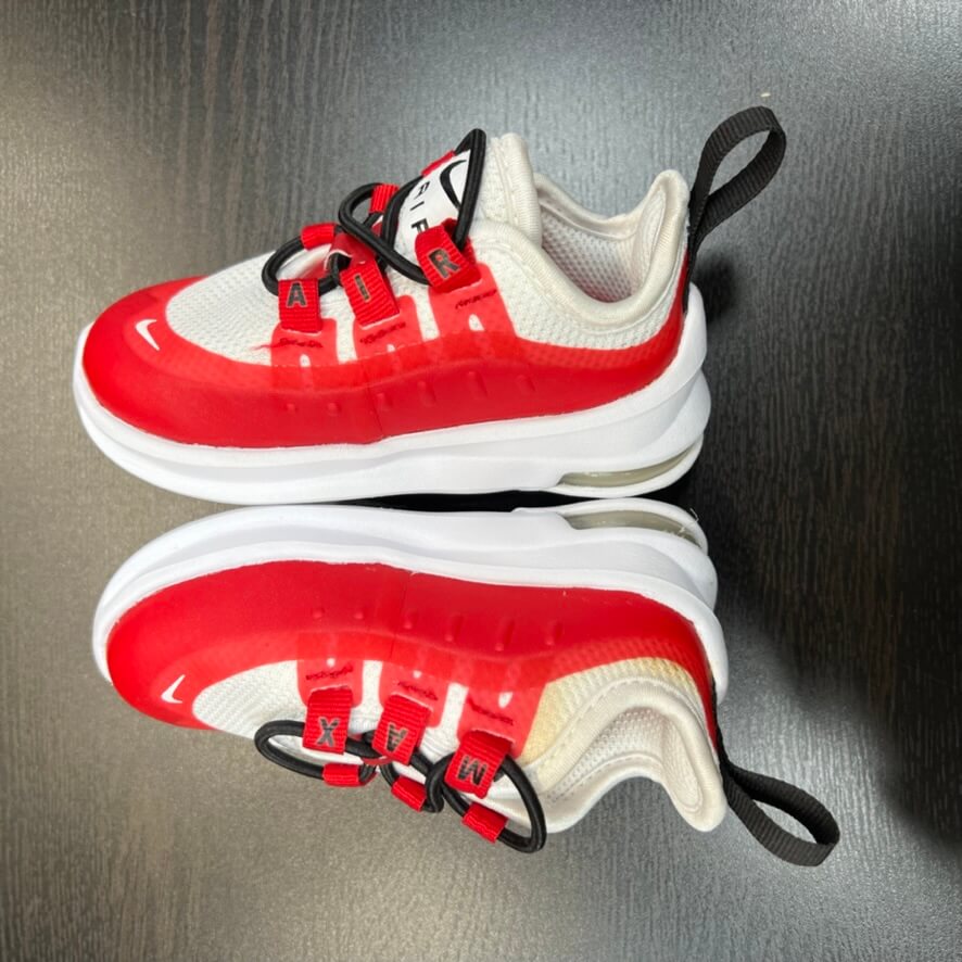 Air Max Axis University Red - Gently Enjoyed (Used) Toddler 4c - No Box - Low Sneaker - Jawns on Fire Sneakers & Streetwear