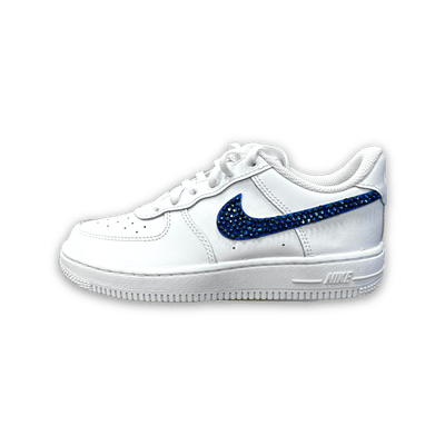 Air Force 1 Low White Blingy Jawn - Low Sneaker - Jawns on Fire Sneakers & Streetwear