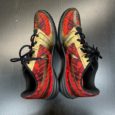 Kobe Mentality 'Black Gold Red' - Gently Enjoyed (Used) - Men 7.5 - No Box - Low Sneaker - Nike - Jawns on Fire - sneakers