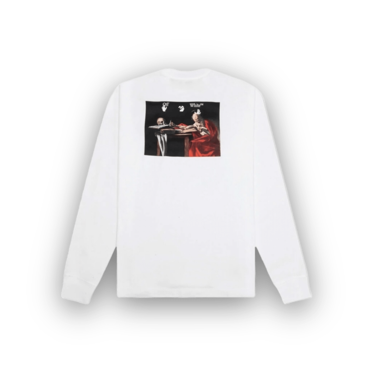Off-white Caravag Paint Skate Long Sleeve Shirt - T-Shirt - Jawns on Fire Sneakers & Streetwear