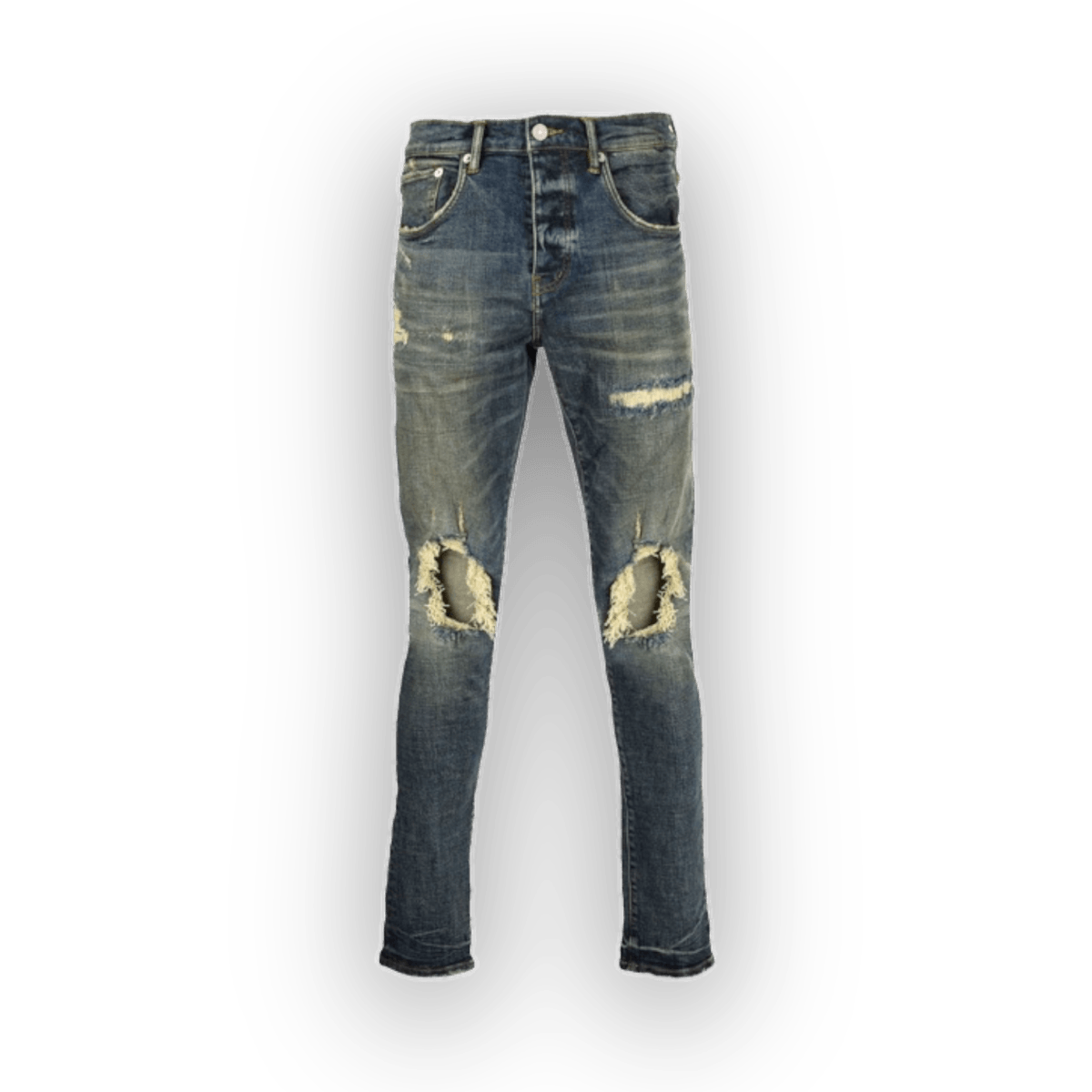 Purple Denim Dirty Indigo Blowout Jeans - Bottoms - Jawns on Fire Sneakers & Streetwear