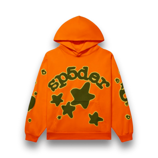 Sp5der Orange Beluga Hoodie - Hoodie - Jawns on Fire Sneakers & Shoes