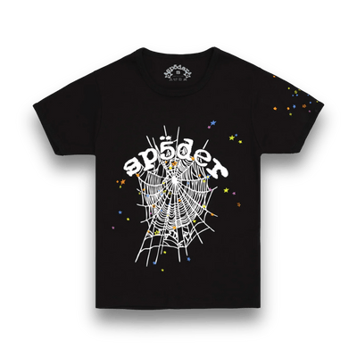 Sp5der Worldwide OG Web V2 Baby T-Shirt - Black - Kids Size - T-Shirt - Jawns on Fire Sneakers & Streetwear