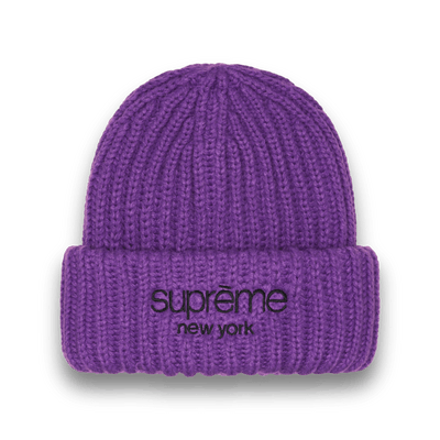 Supreme Classic Logo Chunky Ribbed Beanie - Headwear - Supreme - Jawns on Fire - sneakers