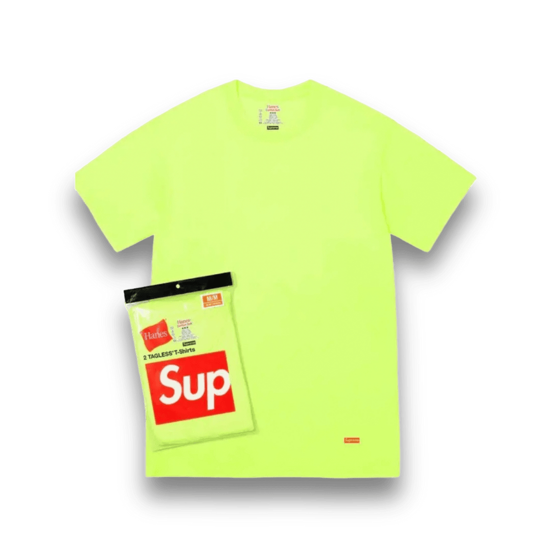 Supreme x Hanes Tagless Tee