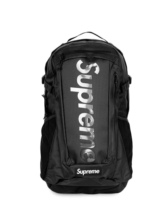 Supreme logo-print backpack SS 21 - Black - Jawns on Fire