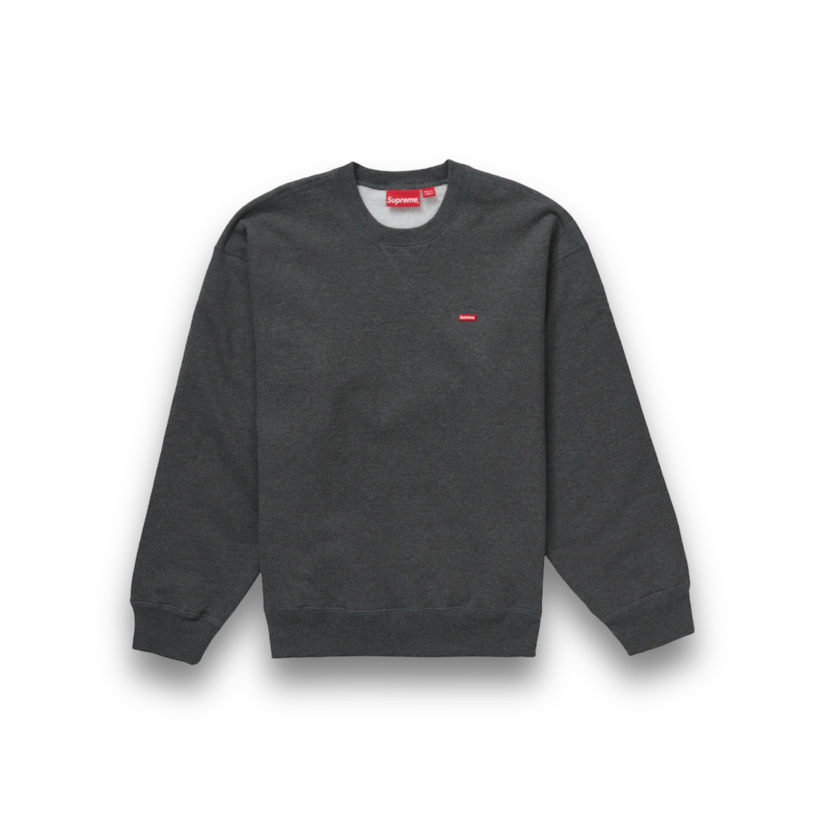 Supreme Small Box Crewneck - Charcoal Grey - Sweatshirt - Jawns on Fire Sneakers & Streetwear