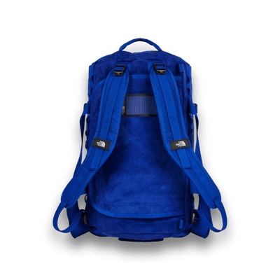 Supreme®/The North Face® Suede Small Base Camp Duffle Bag - Blue - Back Pack - Jawns on Fire Sneakers & Streetwear