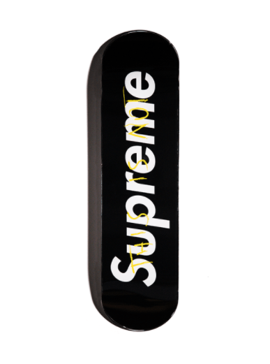 "This Is Not Supreme Black" Skateboard - Toy - Jawns on Fire Sneakers & Streetwear