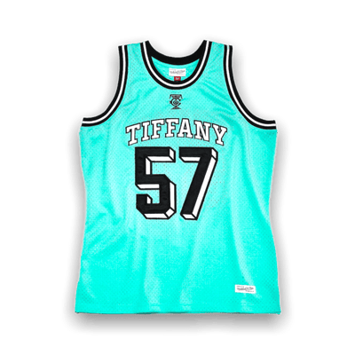 Tiffany & Co. x NBA x Mitchell & Ness Basketball Jersey - sneaker - Jersey - Tiffany & Co. - Jawns on Fire