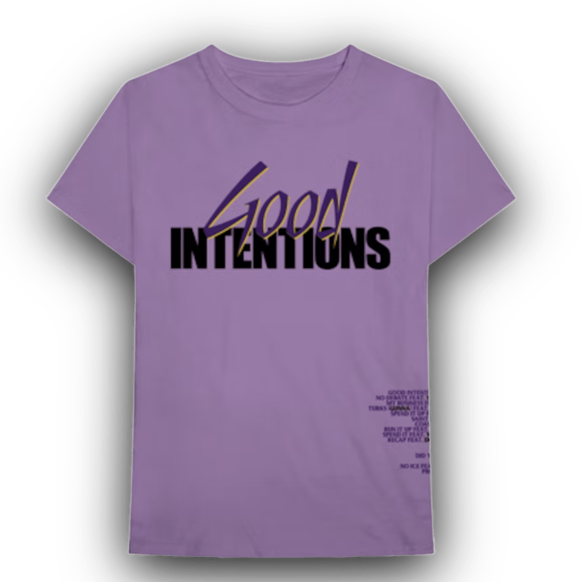 Vlone x Nav Doves Good Intentions Violet T-Shirt - T-Shirt - Vlone - Jawns on Fire
