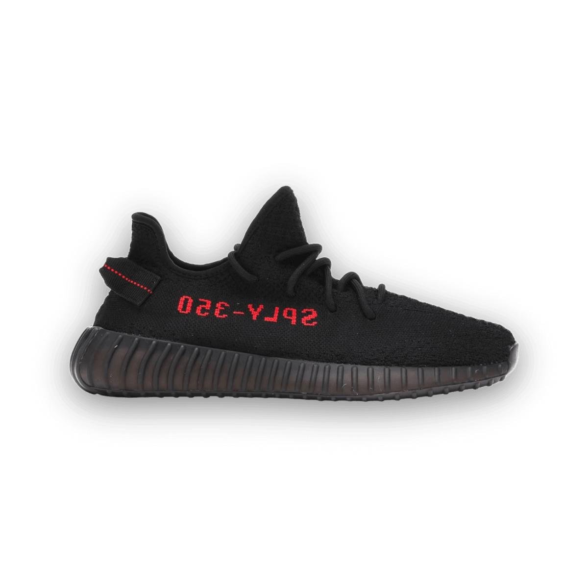 Yeezy Boost 350 V2 Black Red - Gently Enjoyed (Used) Men 5 - Low Sneaker - Jawns on Fire Sneakers & Streetwear