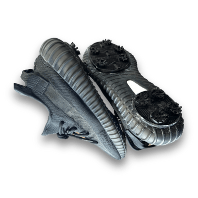 Yeezy Boost 350 V2 Onyx - Golf Cleat - Low Sneaker - Jawns on Fire Sneakers & Streetwear
