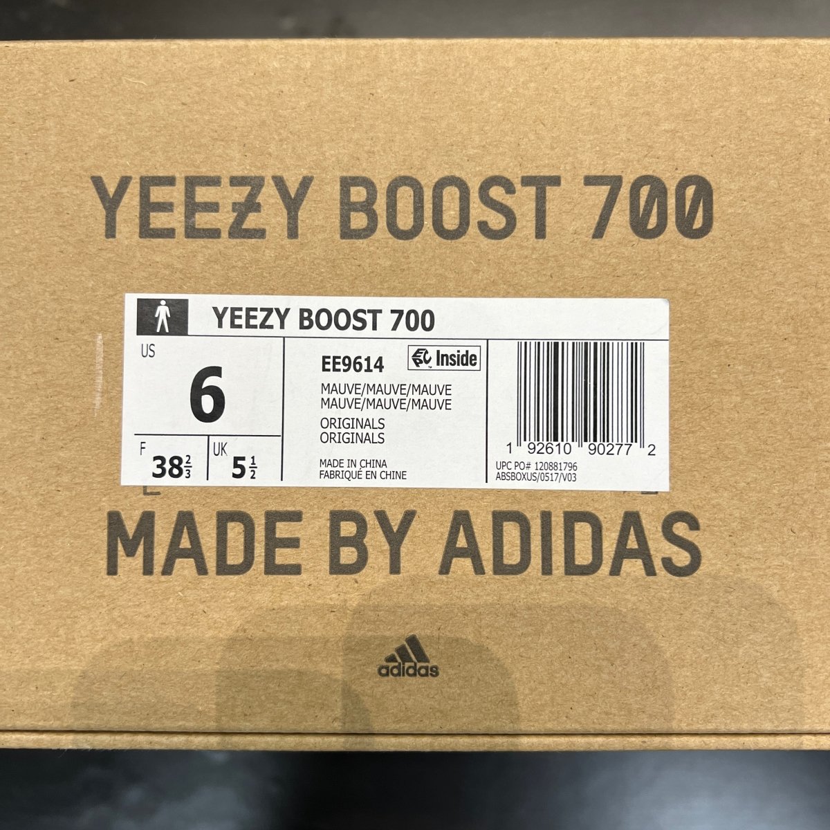 Yeezy Boost 700 'Mauve'- Gently Enjoyed (Used) Men 6 - sneaker - Mid Sneaker - Yeezy - Jawns on Fire